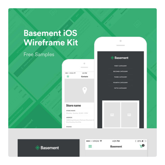 Basement PSD Templates
